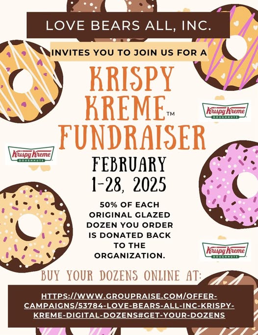 Krispy Kreme Digital Dozens Supporting Love Bears All, Inc.